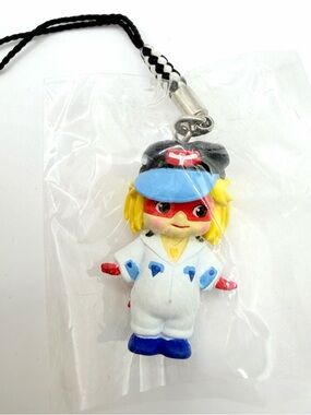 Rose O'Neill Kewpie Kewsion Yatterman Figure Mascot Strap Charm Japan Anime